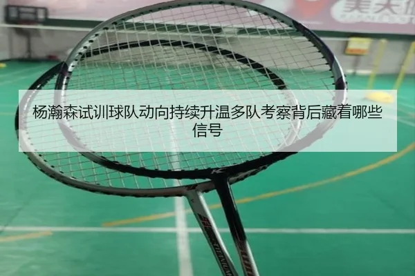 杨瀚森试训球队动向持续升温多队考察背后藏着哪些信号